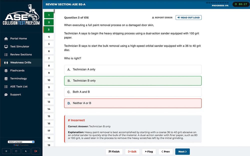 ASE Desktop Simulator Interface