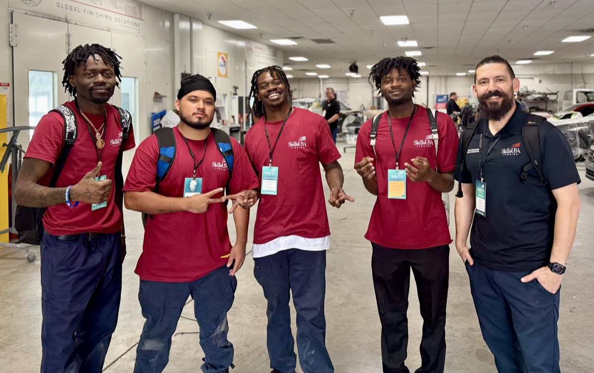 SkillsUSA State Competition with Sheridan Technical College students